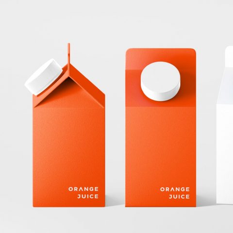Orange pack design